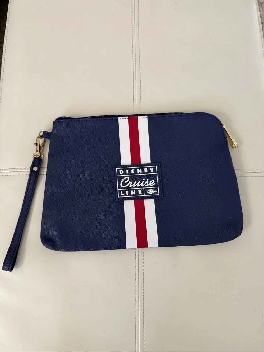 NEW Disney Cruise Line Navy Wristlet